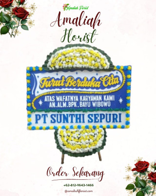 Papan Bunga Duka di Selapajang