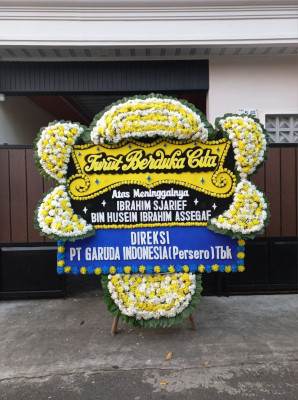 Papan Bunga Duka di Selapajang